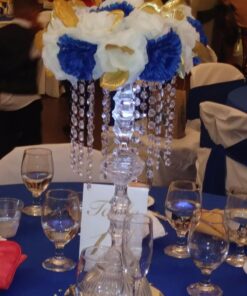 KUPOO Magnificent 16 Feet Crystal Acrylic Gems Bead Strands, Manzanita Crystals, Tree Garlands, Christmas Decoration 31 71A7LJggH2L