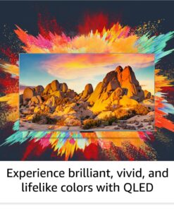 Amazon Fire TV 65" Omni QLED Series 4K UHD smart TV, Dolby Vision IQ, Fire TV Ambient Experience, local dimming, hands-free with Alexa 65-inch TV only 15 71A7nsoV21L