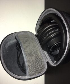 for Audio-Technica ATH-M50x ATH-M50xMG ATH-M50xRD ATH-M40x ATH-M30x ATH-M70x Professional Studio Monitor DJ Headphones Headset Hard Carrying Travel Case Bag by co2CREA 32 71A8f8hsJOL