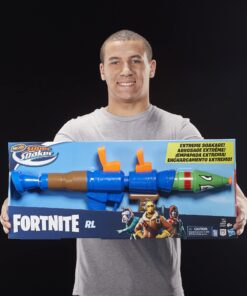 NERF Fortnite RL Nerf Super Soaker Water Blaster Toy - Extreme Soakage - 6.7 Fluid Ounce Capacity - for Kids, Teens, Adults 19 71A8z4DdGkS