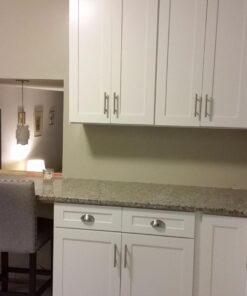 Cosmas 25 Pack 305-030SN Satin Nickel Cabinet Hardware Euro Style Bar Handle Pull - 3" Inch (76mm) Hole Centers, 5-3/8" Overall Length, 1/2" Inch Bar Diameter 55 71A9G5acrLL