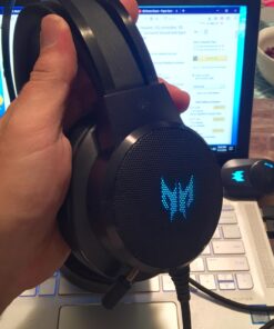 Acer Predator Galea 500 Gaming Headset, EQ Controller, 3D soundscape Technology, Virtual 7.1 Surround Sound and Gyro Sensor Built-in for Best VR Experience, Black 19 71A9wR5uiAL