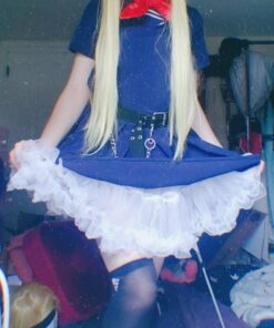 MapofBeauty 40" 100cm Anime Costume Long Straight Cosplay Wig Party Wig (Blonde) Blonde 40 71AA9YazLlL