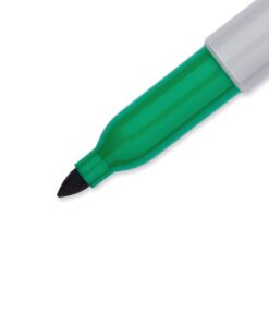 SHARPIE Permanent Markers, Fine Point, Green, 12 Count 9 71ACgcCqKrL