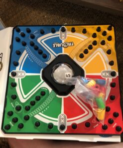 Hasbro Gaming Trouble Board Game for Kids Ages 5 and Up 2-4 Players (Packaging may vary) 42 71ACnV0x8LL