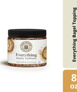 King Arthur, Everything Bagel Topping, Certified Kosher, 8 Ounces 12 71ACqppkIjL