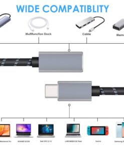 Alternative view of USB C Extension Cable 10ft,10gbps USB 3.1 Type C Male to Female Extender Fast Charging Cable for Nintendo Switch,MacBook Pro,iPad Pro,Dell XPS MS Surface Book