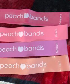 Peach Bands Resistance Bands Set - Exercise Workout Bands for Legs and Butt 31 71AE2gyhk5L