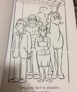 Unicorns Are Jerks: A Funny Adult Coloring Book Exposing the Cold, Hard, Sparkly Truth (Hilarious Unicorn Christmas Gift or Stocking Stuffer for Adult Women) Paperback, Picture Book 17 71AE37PgV2L