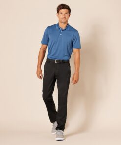Amazon Essentials Men's Slim-Fit Quick-Dry Golf Polo Shirt Recycled Polyester Blue Small 10 71AE3rGJ21L