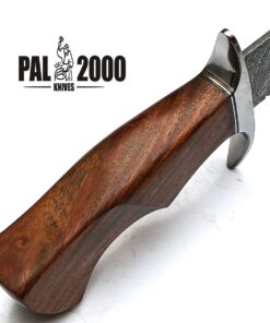 PAL 2000 KNIVES Handmade gladius forged - Damascus steel fixed blade - Hunting Viking - Knife With Leather Sheath (9291) 11 71AETdPFysL