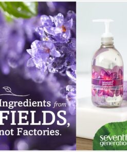 Seventh Generation Hand Wash, Lavender Flower and Mint, 12 Ounce (Pack of 6) Lavender Flower & Mint 12 Ounce (Pack of 6) 9 71AEaHD23oL