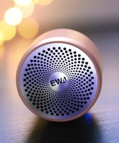 EWA A106 Portable Mini Bluetooth Speaker, Enhanced Bass and High Definition Sound, Portable Design, for iPhone, iPad,Nexus,Laptops and More (Rosegold) Rose Gold 35 71AEjIGUPbL