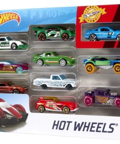 Hot Wheels Set of 10 1:64 Scale Toy Trucks and Cars for Kids and Collectors, Styles May Vary (Amazon Exclusive) 10-Pack 27 71AF0t5wMoL