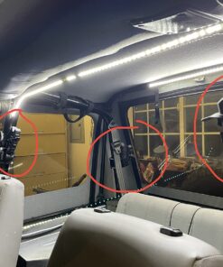 Kolpin Rhino Grip XL - UTV Roll Bar Mount - 21535,Black XL Pair 56 71AF8v3s5CL