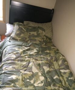 Dream Factory Boys Army Green Desert Camo Comforter Set, Multi, Twin 38 71AFKlI3qL