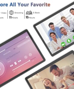 Tablet 10.1 inch Android 12 Tablet 2023 Latest Update Octa-Core Processor with 64GB Storage, Dual 13MP+5MP Camera, WiFi, Bluetooth, GPS, 512GB Expand Support, IPS Full HD Display (Black) Black 29 71AFW8qzouS