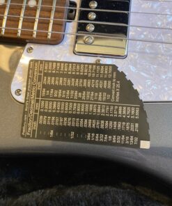 FretGuru 8-in-1 String Action Gauge Guitar Fret Ruler Precision Fret Rocker - Precise CNC Machined, Diamond Honed, Polished Edge Guitar String Height Gauge - Luthier Tool with Thick Leather Case inch 36 71AGAahhyL