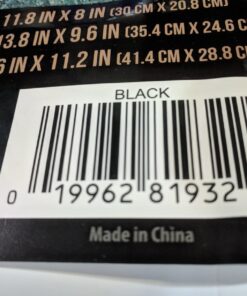 The Original Gorilla Grip Oversized 100% BPA Free Reversible Durable Kitchen Cutting Board Set of 3, Dishwasher Safe, Nonslip Handle Border Plastic Boards, Juice Grooves, Chopping Food, Cooking, Black Large (Pack of 3) Black/White 37 71AGCHYHYtL