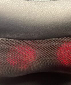 Zyllion Back and Neck Massager with Heat - 3D Deep Tissue Shiatsu Massage Pillow for Chair, Car and Muscle Pain on Whole Body: Shoulders, Calf, Foot, Legs, Arms (NOT Cordless) - Black (ZMA-13-BK) 44 71AGoz76cfL