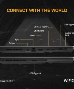 ASUS TUF Gaming Laptop 2023 Newest, 15.6" FHD 144Hz Display, 12th Gen Intel Core i7-12700H Processor, NVIDIA GeForce RTX 4070, 16GB RAM, 1TB SSD, Backlit Keyboard, Wifi6, Bluetooth, Windows 11 Home 16GB RAM | 1TB SSD 17 71AGt0gLAmL