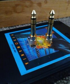 UGREEN 6.35mm 1/4 Male to 3.5mm 1/8 Female Stereo Headphone Adapter Audio Jack Plug Gold Plated for Speaker Headphone Guitar Digital Piano Amp, 2 Pack 56 71AHASrj3JL