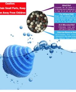 BERON All Natural Laundry Detergent Alternative Eco-Friendly Wash Ball Super Laundry Balls-for 1500 Washings 14 71AHRekjjBL