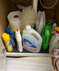 Under The Sink Mat,Kitchen Tray Drip,Cabinet Liner,Fabric Layer,Waterproof Layer,Reusable,Washable (36inches x 24inches) 36in x 24in 20 71AHZ8GZNjL