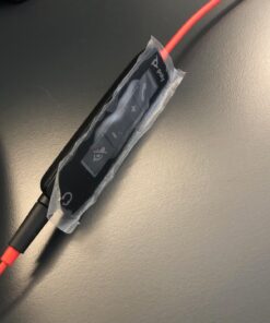 Plantronics - Blackwire C5220 - Wired, Dual-Ear (Stereo) Headset with Boom Mic - USB-A, 3.5 mm to connect to your PC, Mac, Tablet and/or Cell Phone Basic Packaging 24 71AHlwx QiL