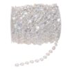 KUPOO 99 ft Clear Crystal Like Beads by The roll - Wedding Decorations (Colorful)