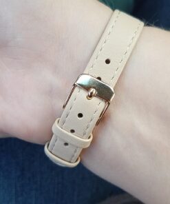 Anne Klein Women's 10/9918RGLP Rose Gold-Tone Watch with Leather Band 30 71AIX57 VL