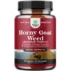 Horny Goat Weed for Male Enhancement - Extra Strength Horny Goat Weed for Men 1590mg Complex with Tongkat Ali Saw Palmetto Extract Panax Ginseng and Black Maca Root for Stamina & Energy - 30 Servings 60 Count (Pack of 1) 16 71AIZftLpEL