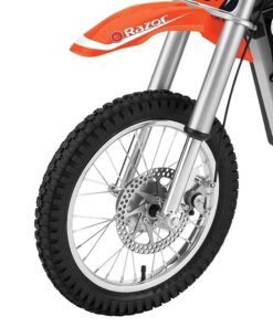 Razor MX650 Dirt Rocket Adult and Teen Ride On High Torque Electric Motocross Motorcycle Dirt Bike, Speeds Up to 17 Miles Per Hour, Orange 18 71AIhbC8oSS
