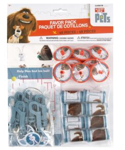 Secret Life of Pets Party Favors - Assorted, 48 Pcs Favor Kit - 2
