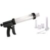 Weston Original Jerky Gun Jr , Plastic Tube Holds 1lb of Ground Meat, Dishwasher Safe,White 1 lb Jr
