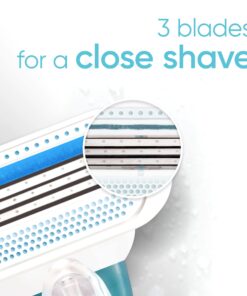 Venus Gillette Women's Original 3 Blade Razor Refills, 4 Count (Packaging May Vary) 4 Piece Set 20 71AJ9Kcze6L