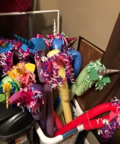 Pool Noodle, FixFind 5 Pack of 52 Inch Hollow Foam Pool Swim Noodle, Bright Foam Noodles for Swimming, Floating and Craft Projects Multi-Colored 23 71AJdGQM5 L