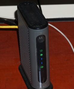MOTOROLA 16x4 Cable Modem, Model MB7420, 686 Mbps DOCSIS 3.0, Certified by Comcast XFINITY, Charter Spectrum, Time Warner Cable, Cox, BrightHouse, and More Black 45 71AKDkXLAfL