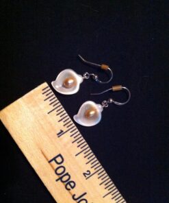 14K Gold Mother-of-Pearl Calla Lily Drop Earrings 13 71ALq3YkLAL