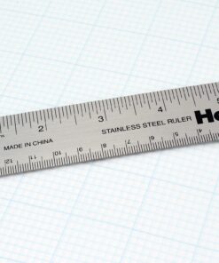Helix Stainless Steel Ruler 6" / 15cm (13006) 11 71ALs8dKNoS