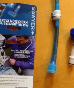 Sawyer Products SP115 Fast Fill Adapters for Hydration Packs Blue/White ,One Size 21 71AMLvWD4UL