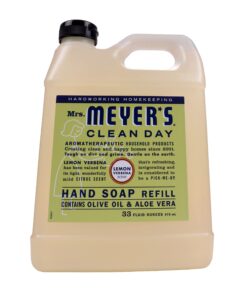 Mrs.+Meyer%27s+Liquid+Hand+Soap+Refill%2c+Lemon+Verbena%2c+33+Fluid+Ounce Lemon Verbena 33 Fl Oz (Pack of 1) 17 71AMbmuGKCL