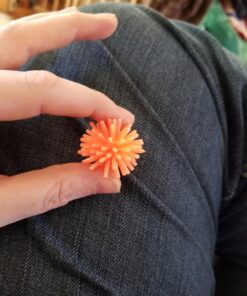 Alternative view of Fun Express Mini Porcupine Balls for Kids - Bulk Set of 72 in Bright Assorted Colors - Party Favor Toys and Handouts