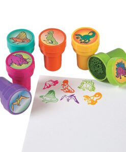 DINOSAUR STAMPS (2DZ) - Stationery - 24 Pieces