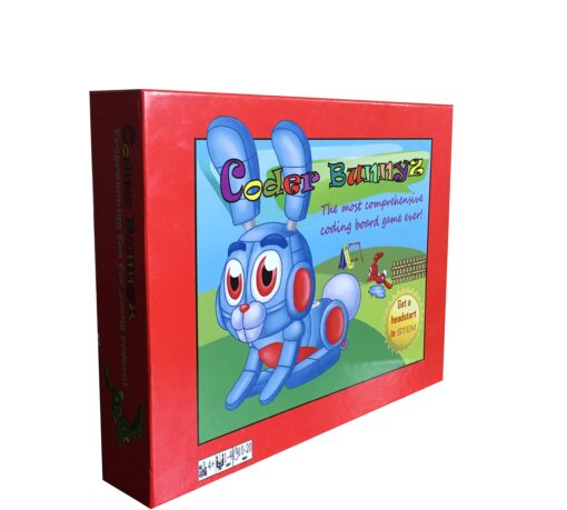 Coder Bunnyz - The Most Comprehensive STEM Coding Board Game Ever! Learn All The Concepts You Ever Need in Computer Programming in a Fun Adventure. Featured at TIME, NBC, Sony, Google, Maker Faires!