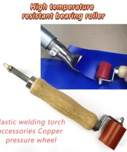NAUDILIFE Combo Seam Rollers of 40mm Silicone Seam Roller with 6mm Brass Detail Penny Roller for PVC/TPO/EPDM Single Ply Roofing and Tape Hot Air Tools Overlap Welding 11 71ANI4LSZAL