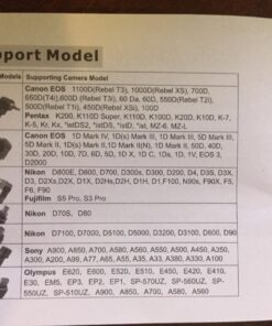 Neewer LCD Timer Shutter Release Remote Control for Canon 700D/T5i, 650D/T4i, 550D/T2i, 500D/T1i, 350D/XT, 400D/XTi, 1000D/XS, 450D/XSi, 60D, 100D, and Pentax Standard Packaging 30 71AOdJxWzVL