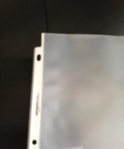 Amazon Basics Sheet Protector, Heavy Duty, Non-Glare, 100 Pack, Clear 100 - Pack 32 71AOufFBqTL