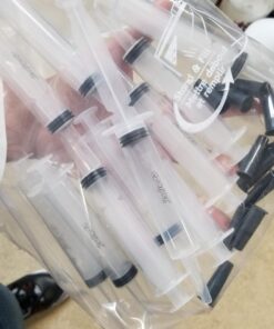 EZ-Inject 25 Pack Plastic Syringes for Jello Shots 1oz - 100% Safe and Reusable Jello Shot Syringes with Caps - Small Syringe Shots Holiday and Halloween Party Supplies for Adults 28 71APAMV0BvL