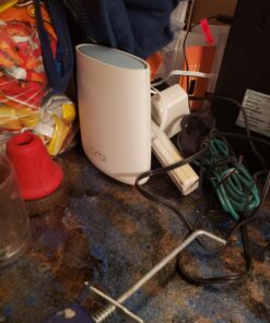 NETGEAR Orbi Tri-Band Whole Home Mesh WiFi System with 2.2Gbps Speed (RBK23) - Discontinued by Manufacturer 44 71APXNmk8dL